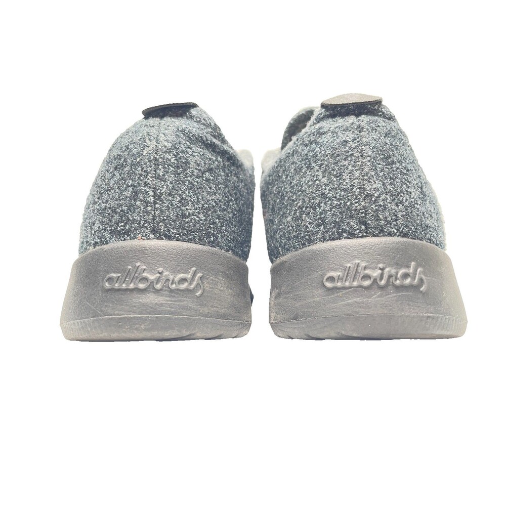 ALLBIRDS Wool Runner Heathered Gray/Black Wool Athletic/Casual Shoe Womens Sz 7 - Picture 4 of 9